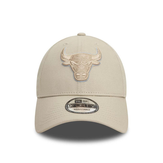 New Era Καπέλο Chicago Bulls Team Outline 9FORTY Adjustable Cap